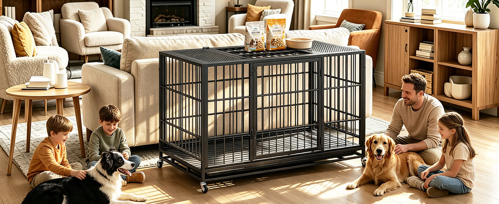 Crate de chiens lourds