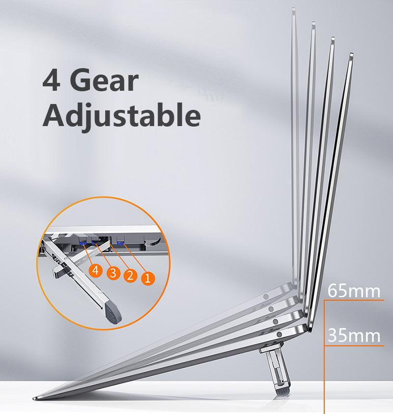 Support de refroidissement ajustable en alliage d'aluminium de base