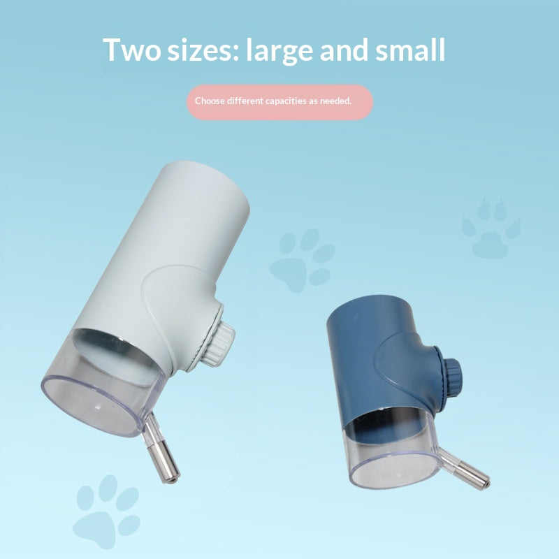Animaux de compagnie suspension bouteille d'eau modèle simple Dog Cage monté distributeur d'eau Cagehanging Wa