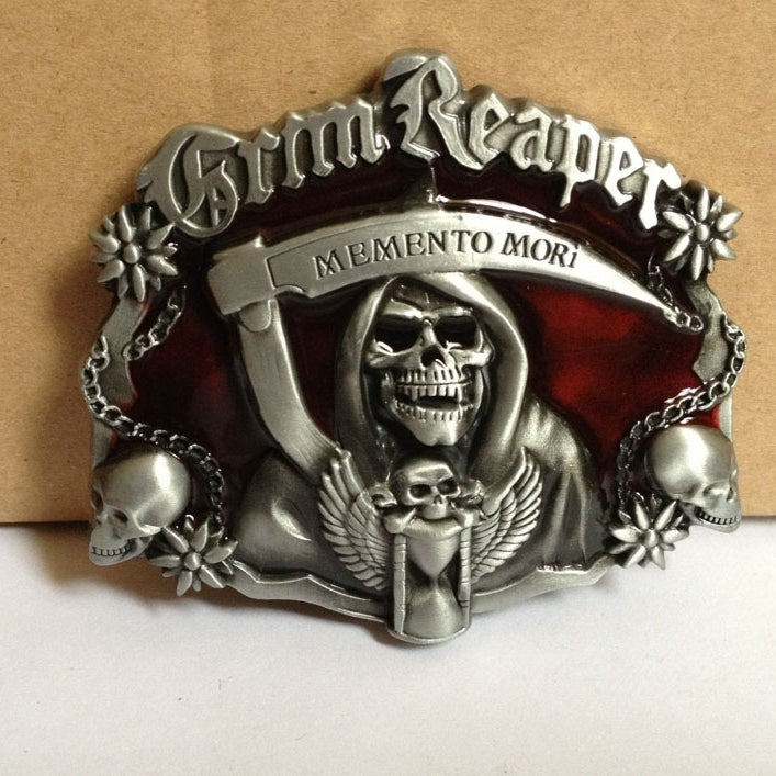 Boucle de ceinture de la série Red Ghost Head