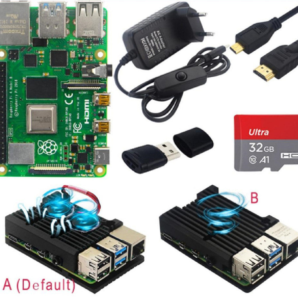 Modèle 4B Raspberry Pi Kit de développement embarqué