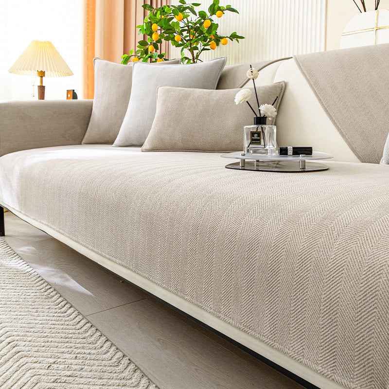 Chenille Canapé Coussin Quatre Saisons Universal Light Luxe