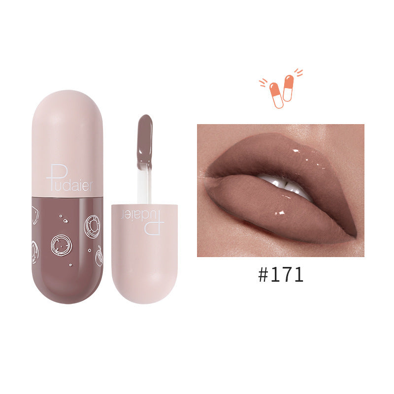 Lip Gloss qui n'a pas de tasses et de faux