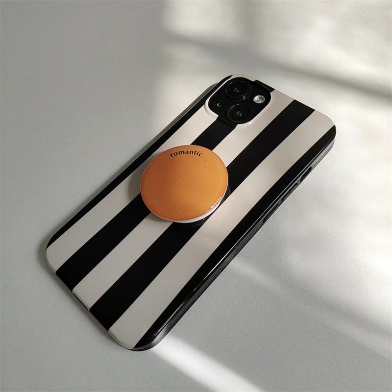 Cas simple de protection de boîtier de boîtier de téléphone à bandes en silicone