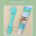 Ensemble de brosse à dents et de dentifrice pour animaux de compagnie