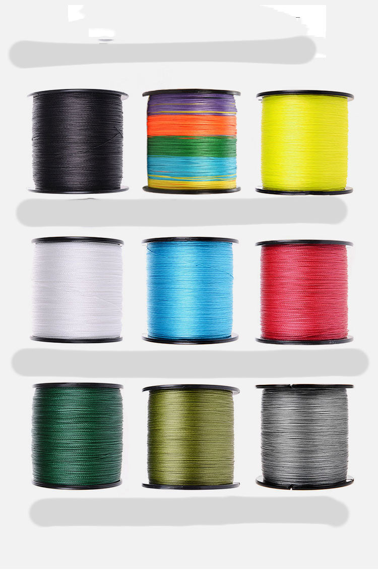 Crochet Drop Spinning Wheel Fishing Line