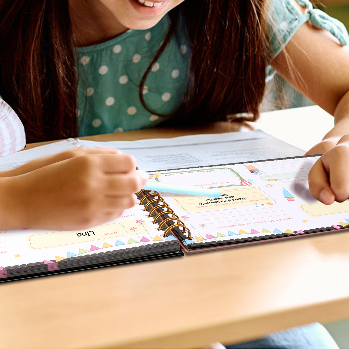 Album Mémoire du premier jour d'école - Un album pour commémorer le premier jour d'école pour Stu