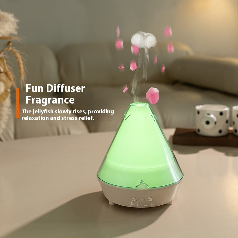 Bureau de ménage Bague de fumée de brouillard lourd Fragrance de flamme colorée Machine