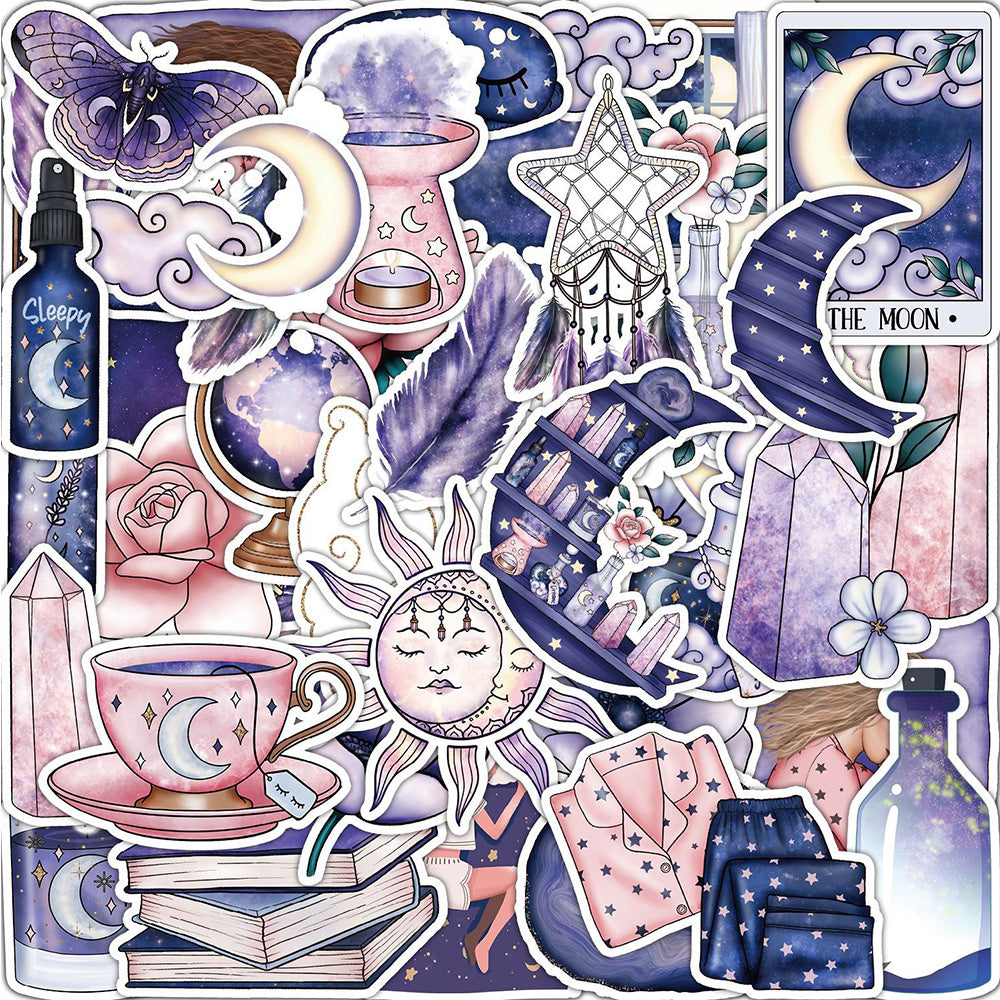 Stickers 50 Pièces de Graffiti Magique