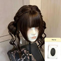 Long Wavy cheveux mignons de style Bun pour les femmes