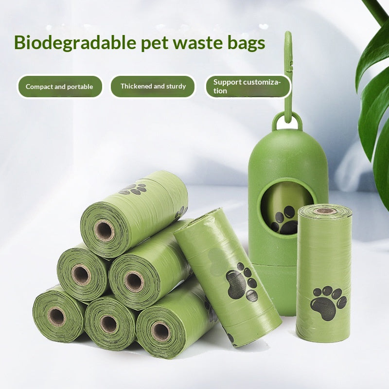 Sacs à déchets biodégradables imprimés pour animaux de compagnie