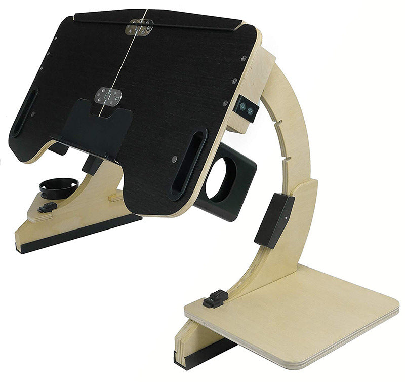 Jouer Table d'ordinateur couché sur le lit en bois pliable Angle réglable