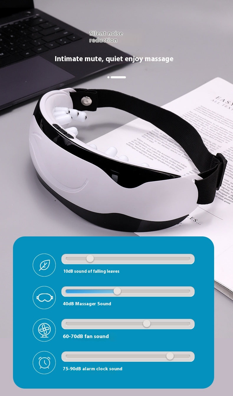 Massage électrique des yeux Vibration Cérémonie de massage magnétique des yeux