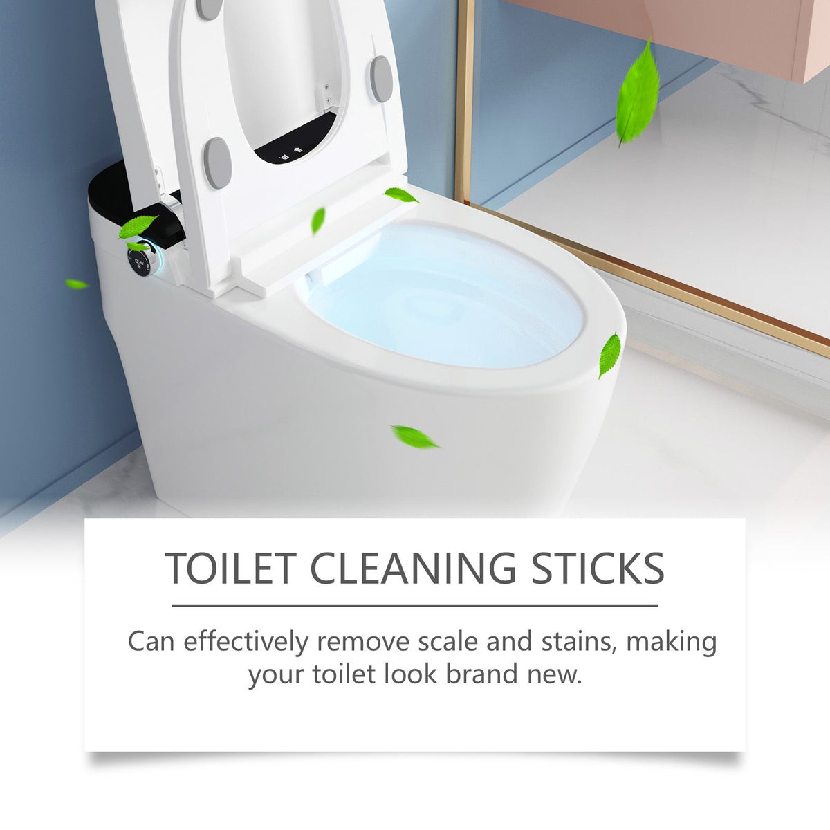 JAKEHOE bâtons de nettoyage de réservoir de toilette