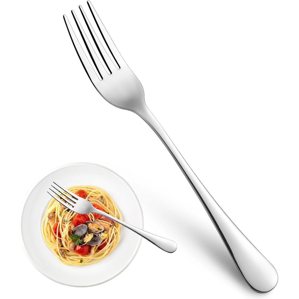 Ensemble de fourchettes de dîner de 16 aliments de qualité supérieure en acier inoxydable