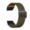 Elastic nylon bracelet with cow's head