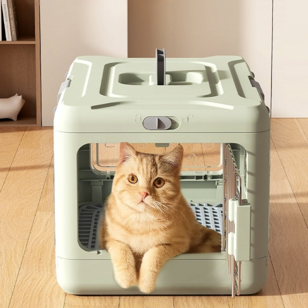Portable Polding Pet Carrier pour les chats Idéal pour le voyage