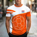 T-shirt homme à manches courtes imprimé 3D