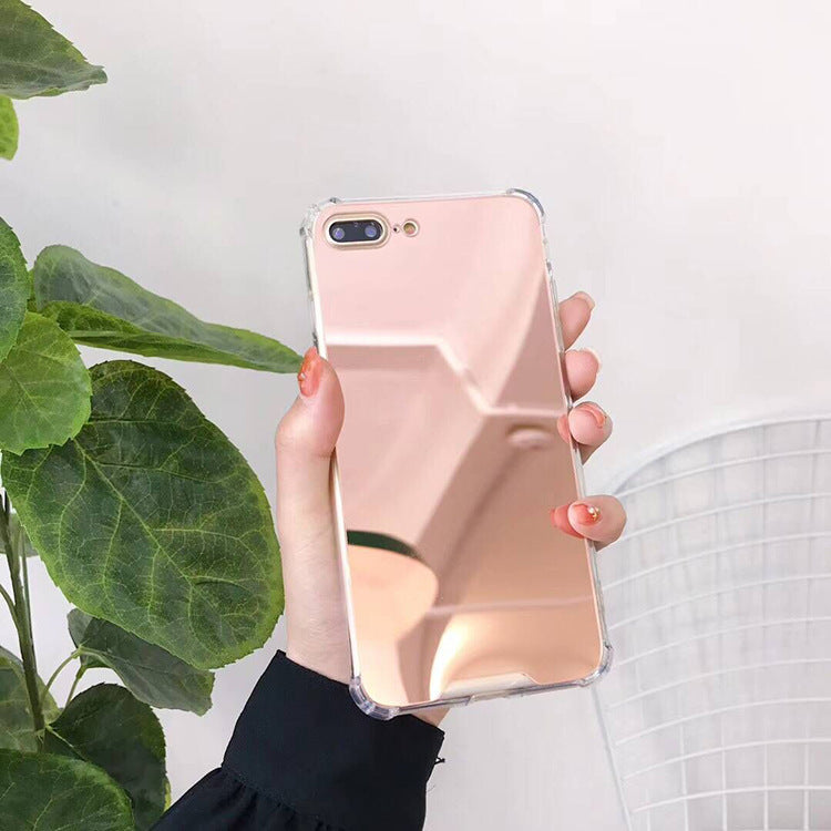 Boîtier de téléphone de protection souple tout inclus pour miroir Shell