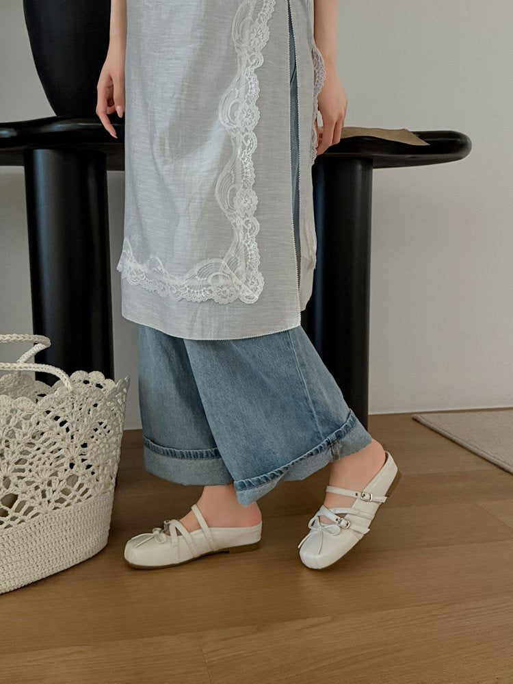 Fermé Toe Mary Jane Appartements pour femmes