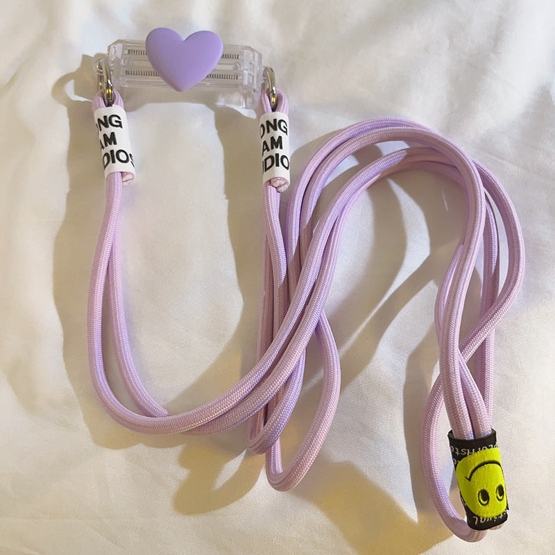 Beau look Small Love Back Splint Mobile Phone Lanyard Universal