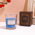 Verre parfumé bougie-océan-végétable cire-1 pièce