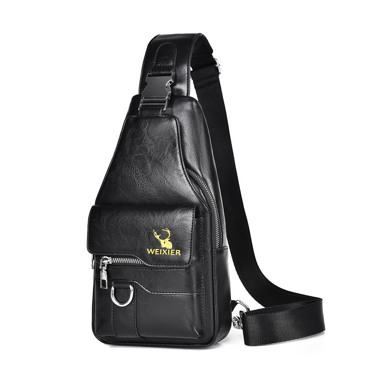 Sac poitrine homme Retro facile assorti Grande capacité étanche