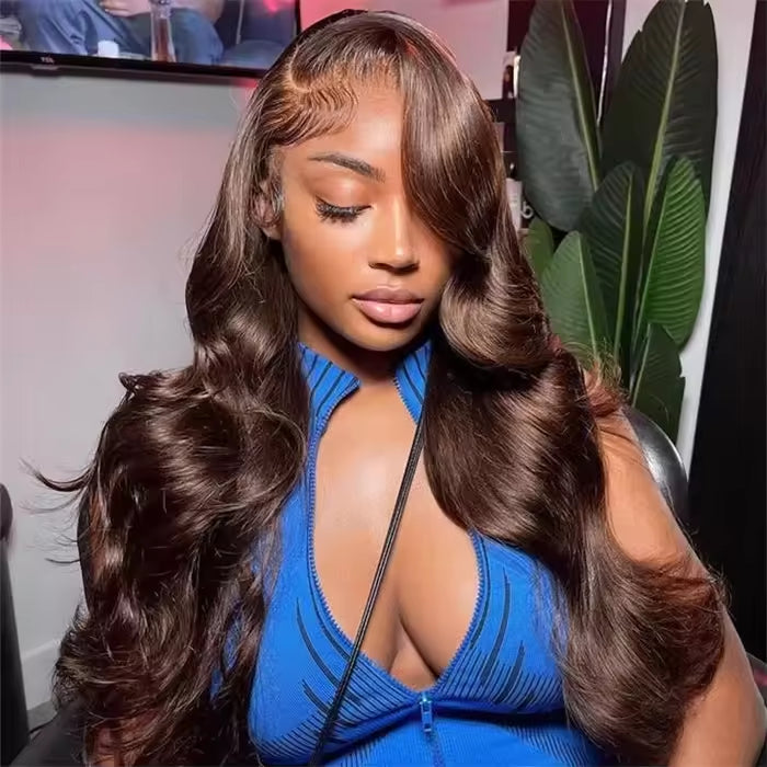 Perruque Cheveux Humains Perruque avant 13x4 Haute définition Perruque devant cheveux Humains avec Al