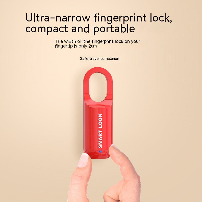 Serrure d'empreinte digitale du sac de charge USB