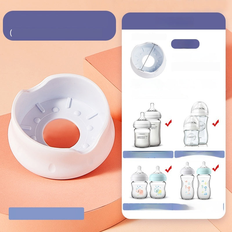 Bouteilles de bébé à large calibre Sippy Spout universelle avec poignée