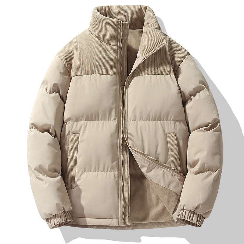 Manteau matelassé unisexe d'hiver polyvalent
