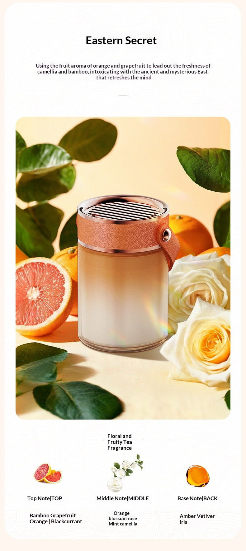 Fragrance légère longue durée pour éliminer les odeurs - Crème de parfum solide à utiliser dans les voitures