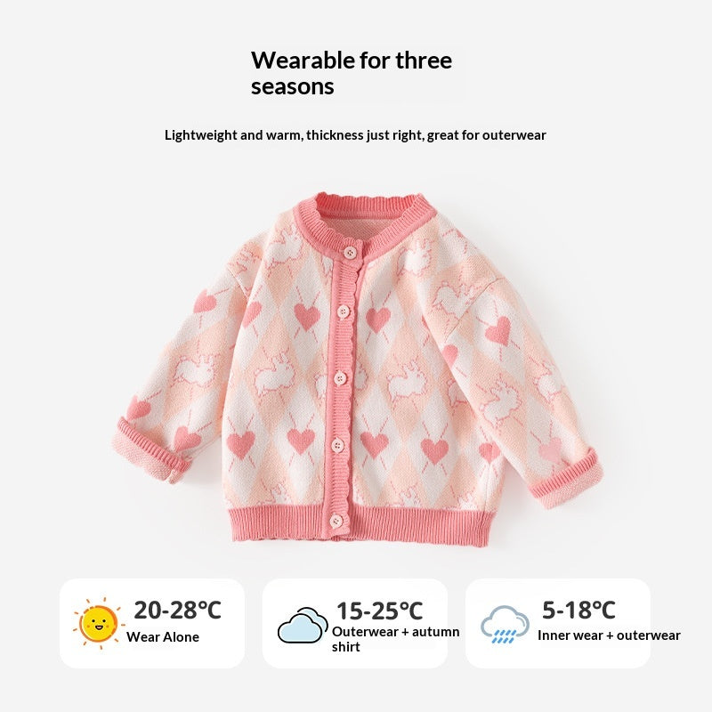 Chandails de coton Chandails Cardigan