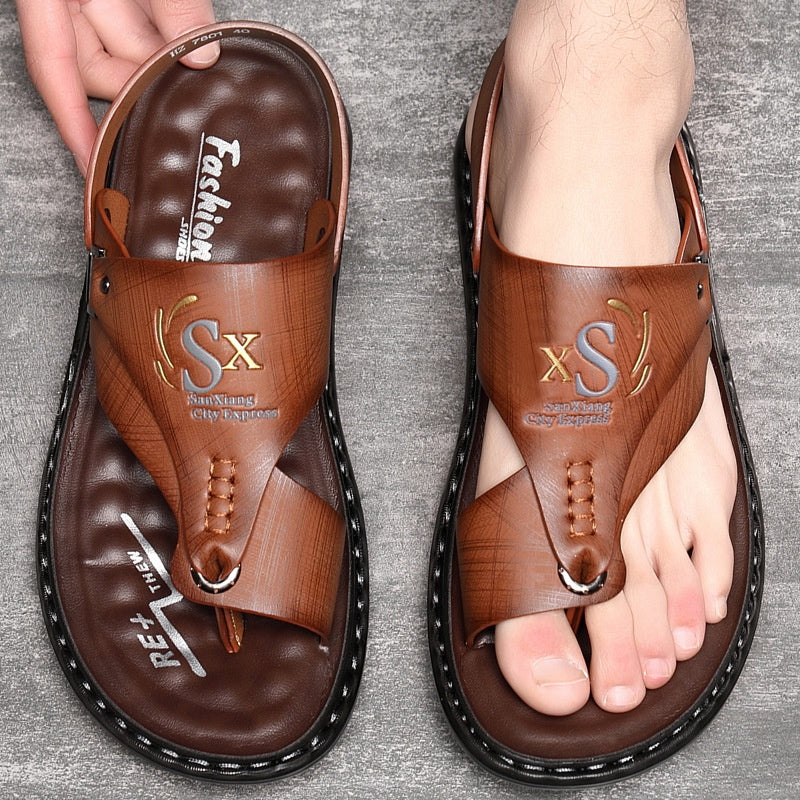 Flip-Flops en latex doux pour hommes