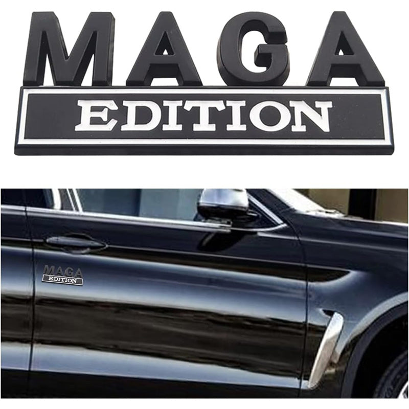 4pcs MAGA Edition voiture métal insigne de remplacement camion