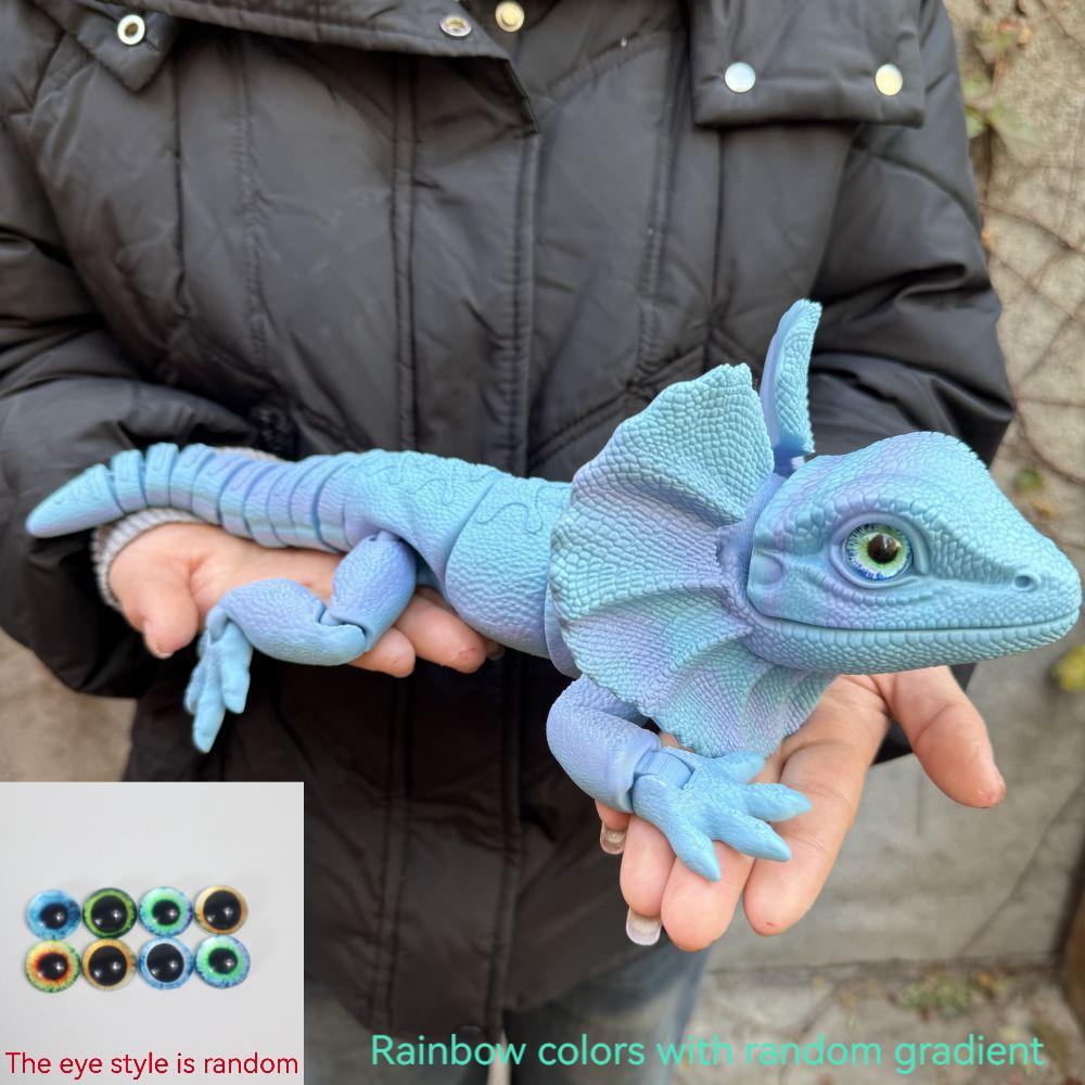 Modèle de caméléon animal de simulation imprimé en 3D