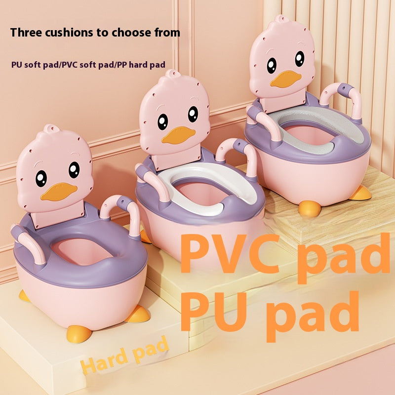 Amélioré Plus-taille Soft Coussin Enfants Canard Toilette Maison