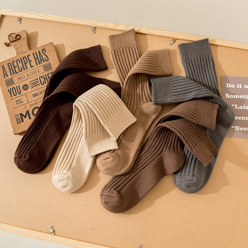 Chaussettes athlétiques en coton à double manche