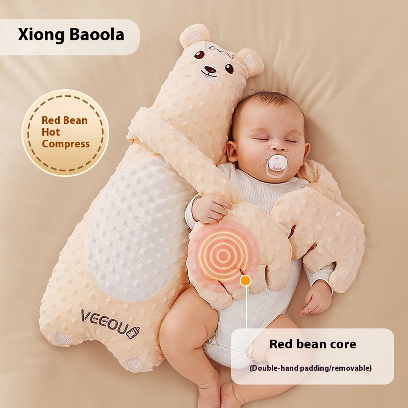 W9Q Wenou BABY HUG Sommeil Apaisant Oreiller Palm Poupée Coax Sommeil Coax Dormant Artéfact Bébé