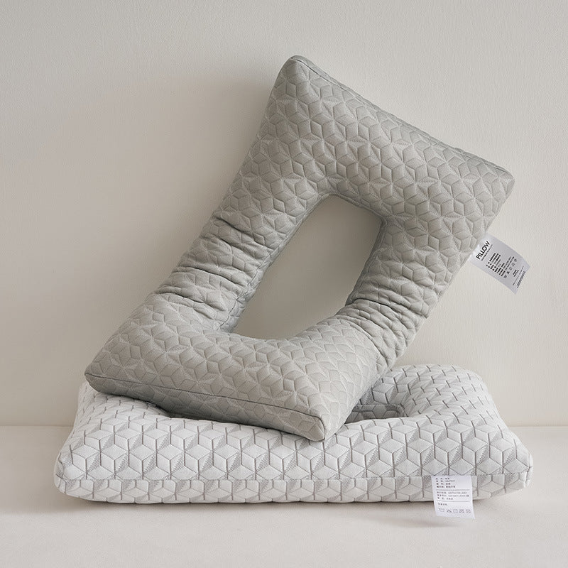 Knitted Corner Sleeping Hollow Ears Protection Pillow