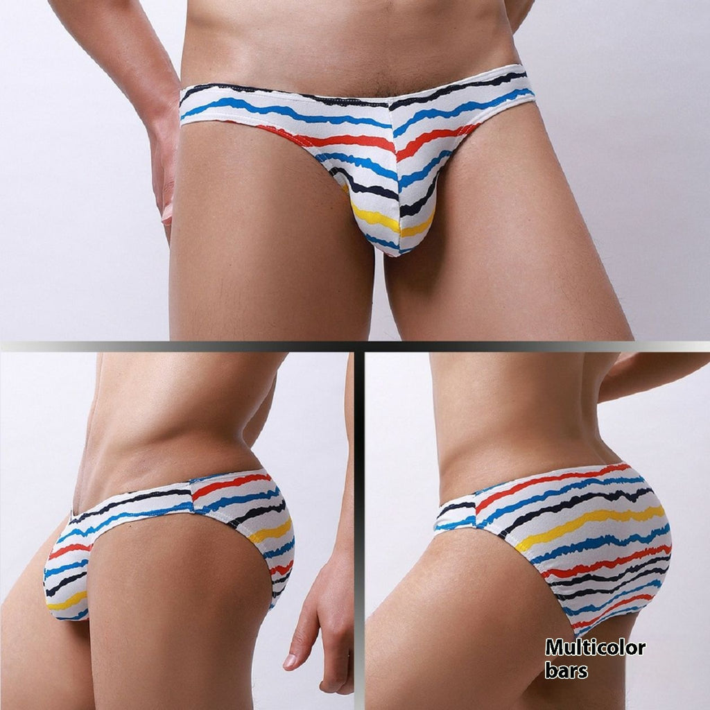 European And American Foreign Trade Low Waist Sous-vêtements pour hommes Cartoon imprimé Wet Wicking