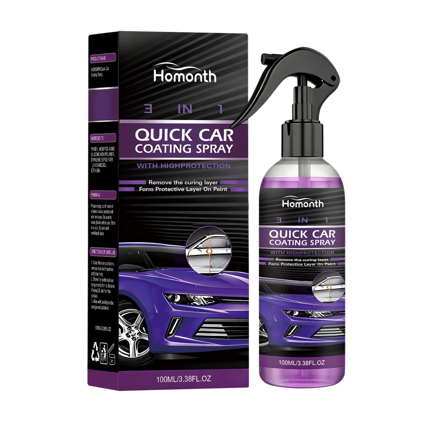 Vaporisateur de revêtement d'automobile
