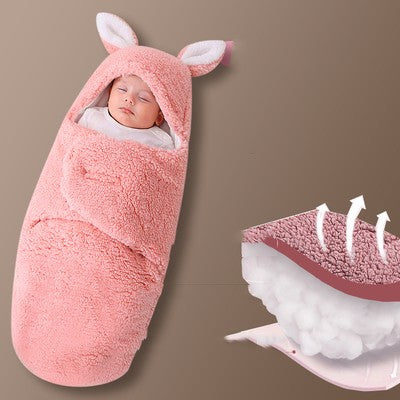 Bébé tenir le nouveau-né épaississant Wrap Swadle sac de couchage