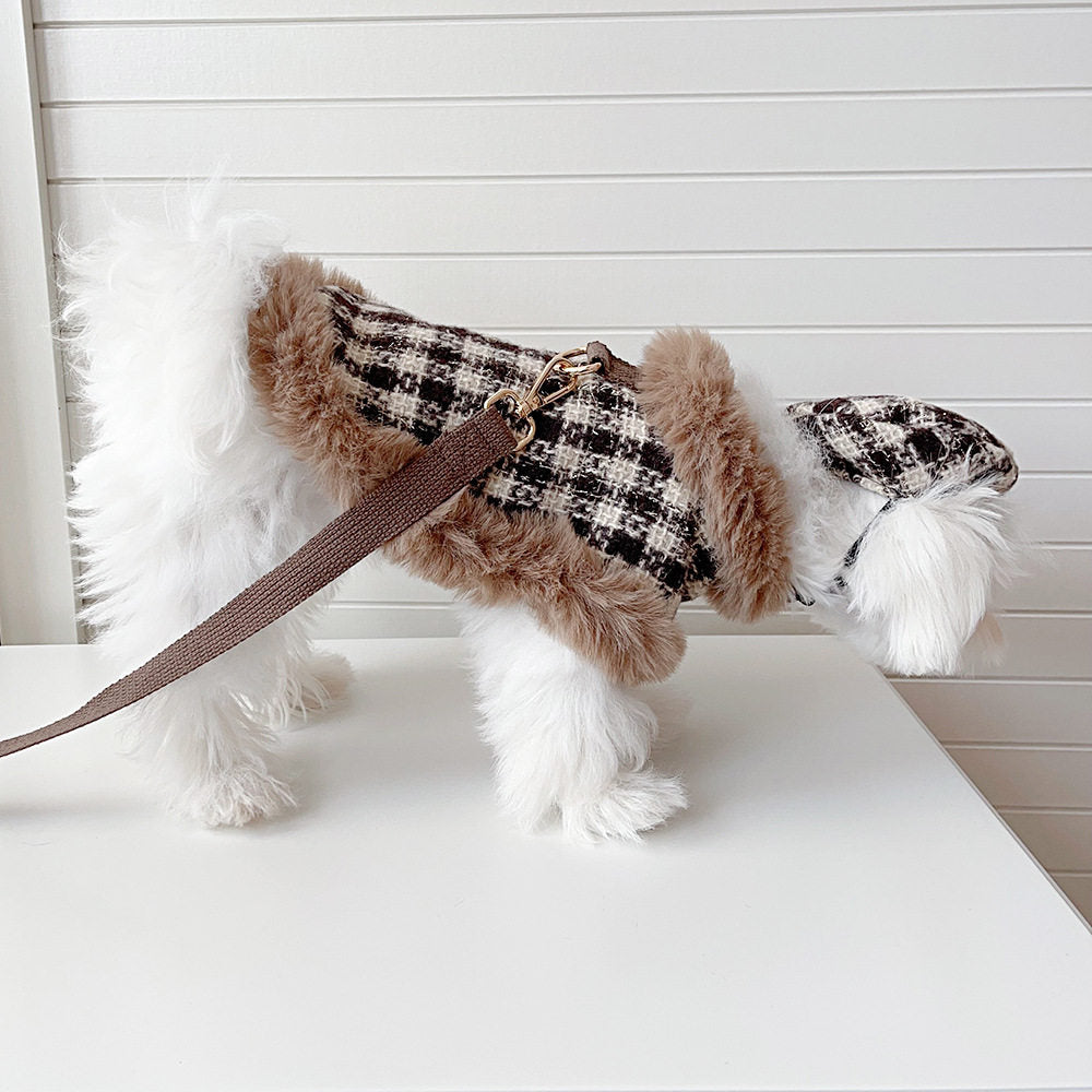 Animaux de compagnie Cape Leash Cat et vêtements pour chiens