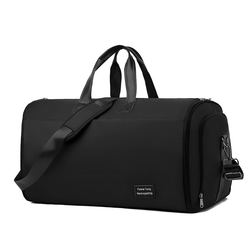 Sac de voyage à grande capacité en cuir de taille haute
