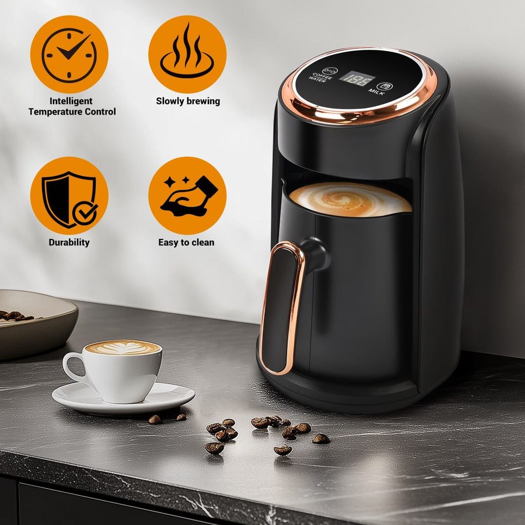 Machine à café électrique turque 300ML avec 1 tasse de café 600W