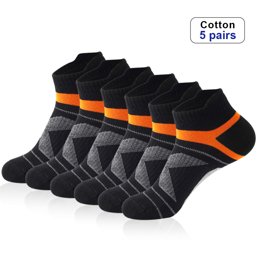 Chaussettes courtes en coton Sweat-absorbent et résistant à l'odore Chaussettes sport