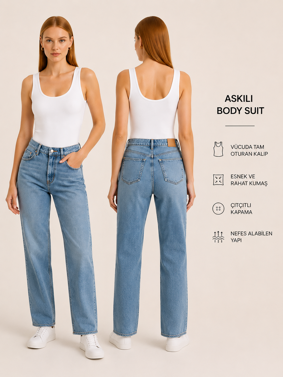 Bodysuit sans manches sans manches pour femmes Combinaison souple stretch