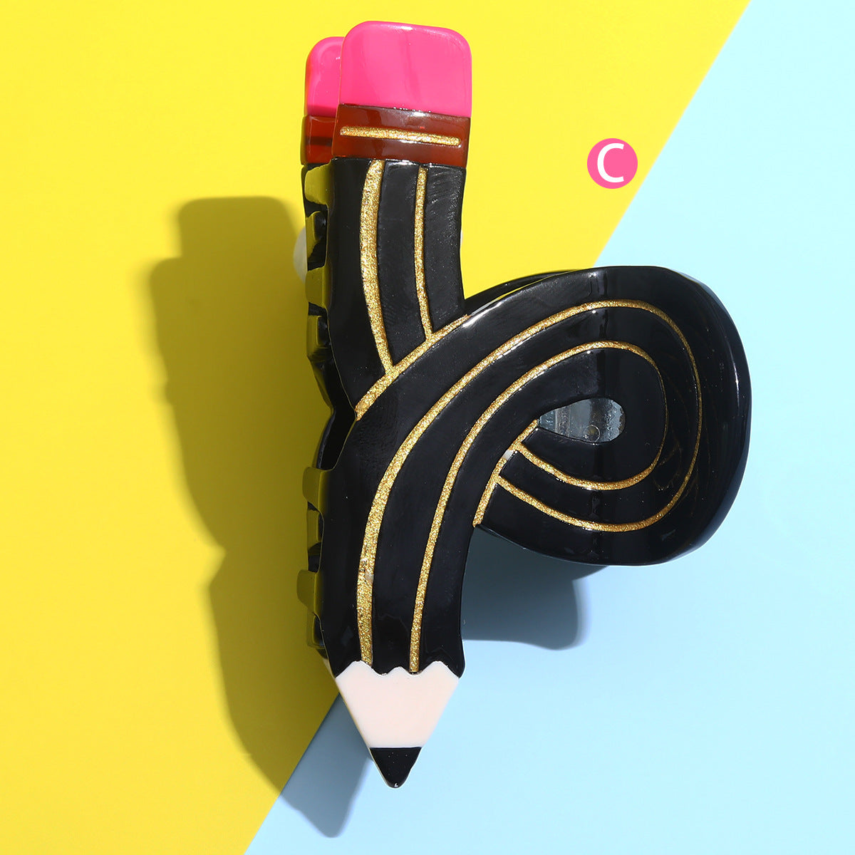 Crayon Twisted Personality Shark Clip Barrettes