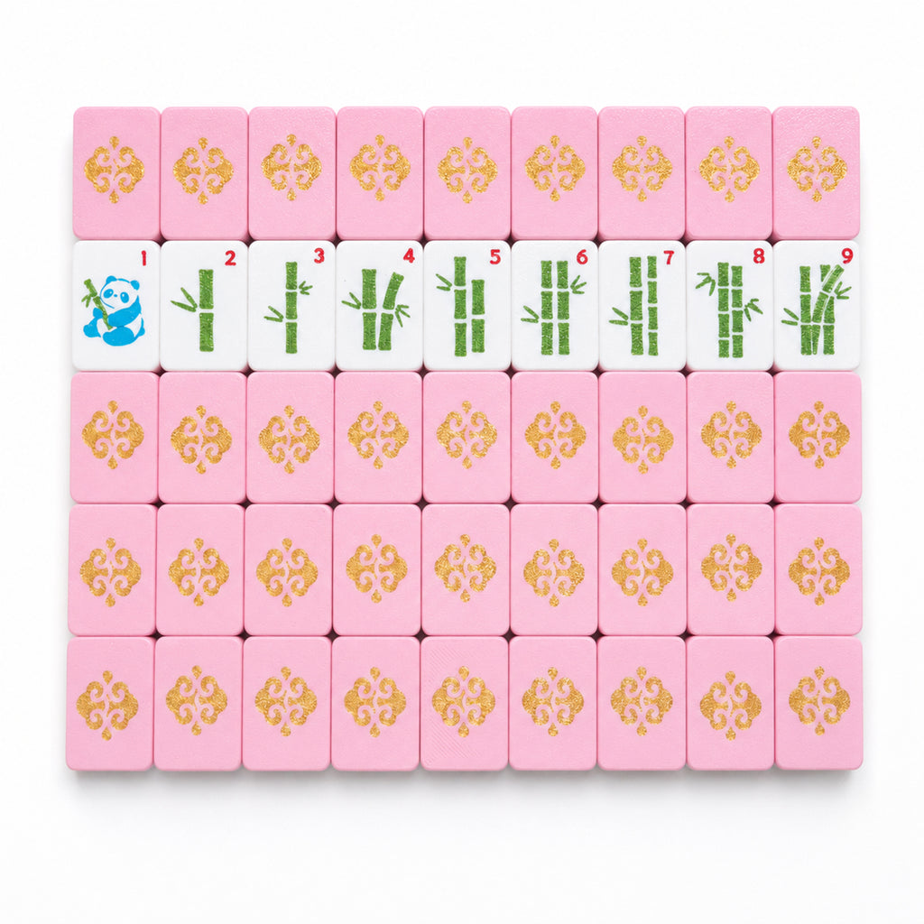 Ensemble de carreaux de Mahjong flottant 160PCS Style classique avec 3 dés